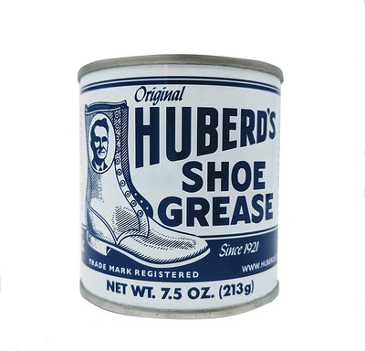 Leather Care | Craftsman Supply Co. (Can of Huberd's Shoe Grease in front of a white background)