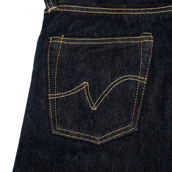 Iron Heart 21oz Selvedge Denim Slim Straight Cut Jeans - Indigo