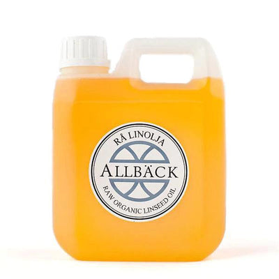 Allbäck Purified Raw Linseed Oil - Craftsman Supply
