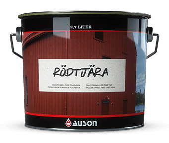 Auson Red Pine Tar Pail