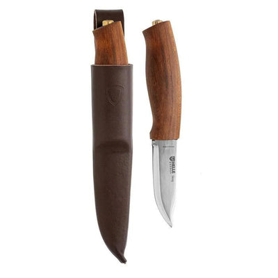 Helle Skog Knife with Leather Sheath