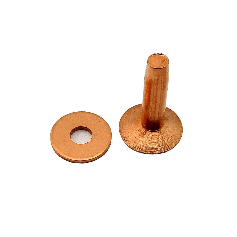 Osborne Copper Rivet and Burr