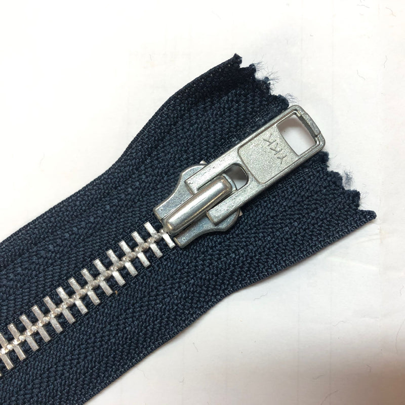 YKK 7" One-way Closed-end Aluminum Zipper