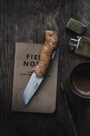 Helle Nipa Folding Knife on background