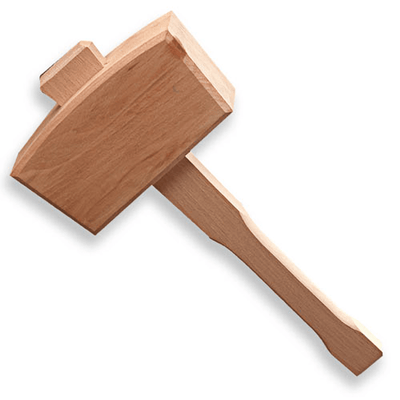 Crown #108 Beech Joiners Mallet - 6" - Craftsman Supply