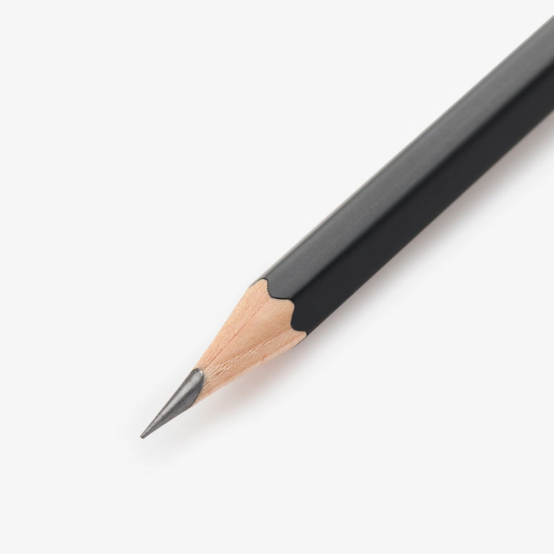 Blackwing Matte soft graphite pencil point closeup - Craftsman Supply Co