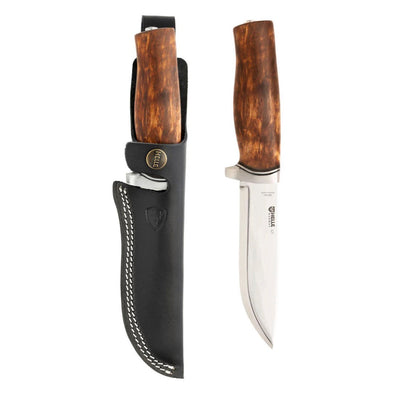 Helle GT 14C28N Knife in sheath - Craftsman Supply Co