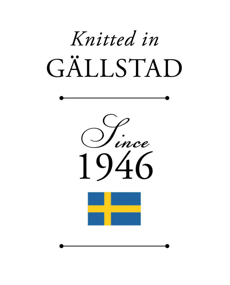 Knitted in Gallstad Sweden since 1946