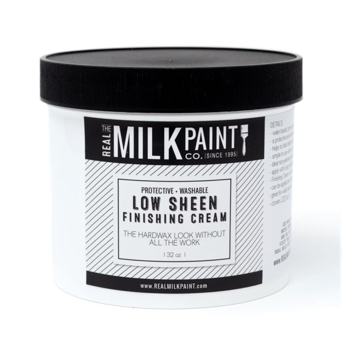 Low Sheen Finishing Cream for Real Milk Paints