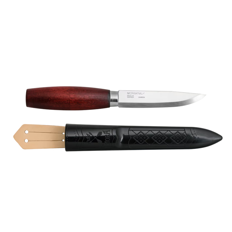 Morakniv Classic No. 2 Fixed Blade knife with Carbon steel blade and Polymer Sheath - Craftsman Supply Co.