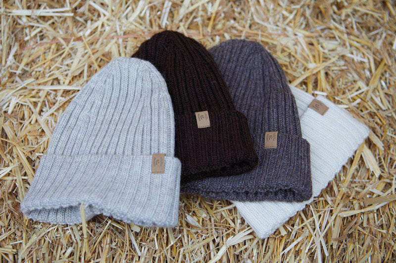 Four Colors of Rib Knit Hat by Ivanhoe