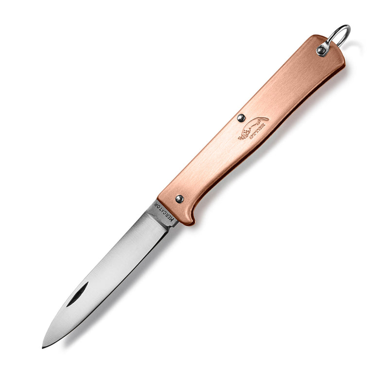 Otter Mercator Copper folding Knife - Small - Craftsman Supply