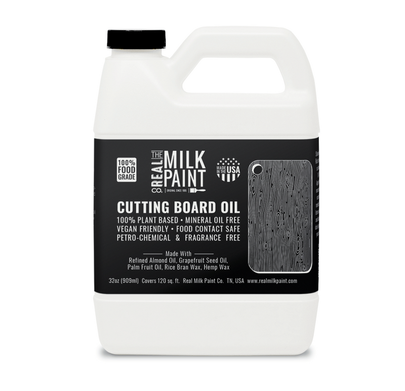 Real Milk Paint Co Cutting Board Oil 32oz bottle - Craftsman Supply Co