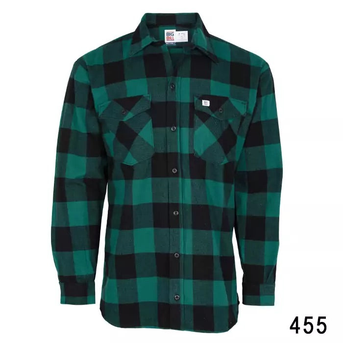Premium 100% Cotton Flannel Work Shirt