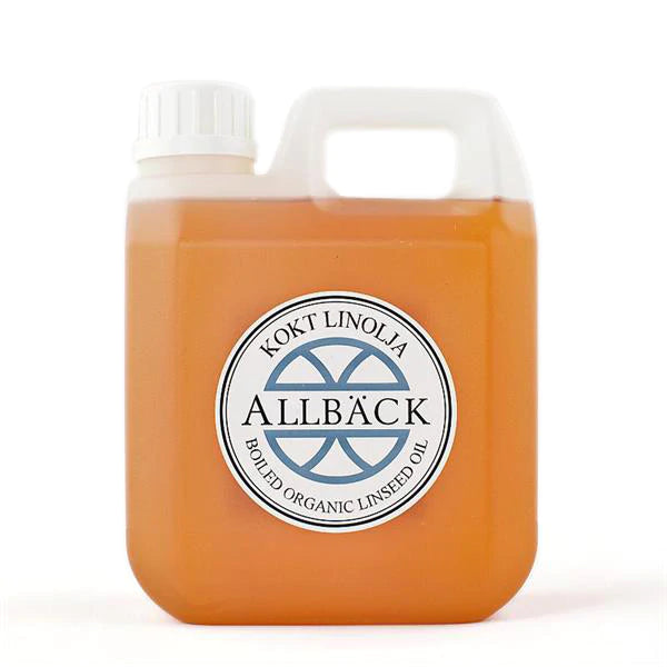 Allbäck Purified Boiled Linseed Oil - Craftsman Supply