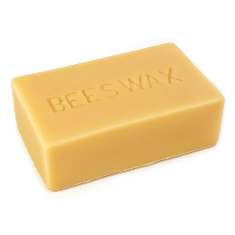 Canadian yellow beeswax one pound block
