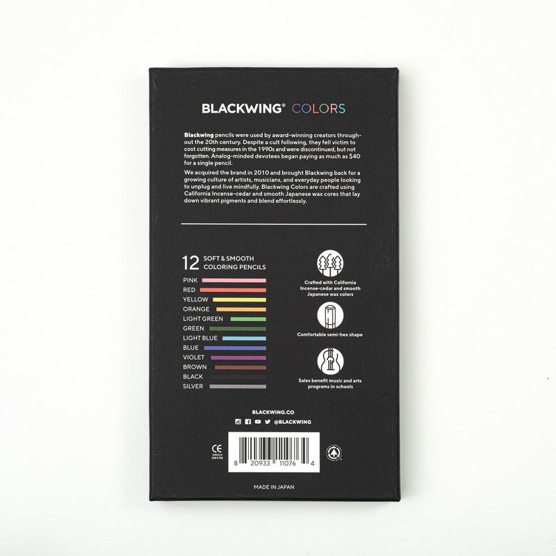 Blackwing Colors (Set of 12) - Craftsman Supply
