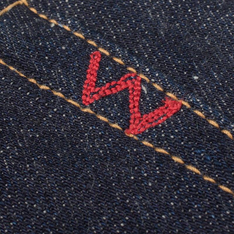 Iron Heart 18oz Selvedge Denim Straight Cut Jeans - Indigo