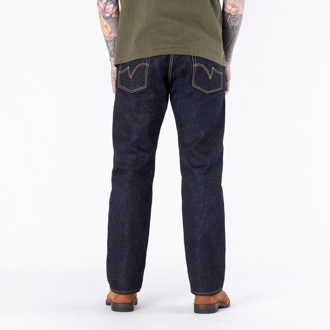 IRON HEART 18oz SELVEDGE デニム W32 L36 Iron Heart 18oz Selvedge Denim Super Slim Jeans - Indigo- IH