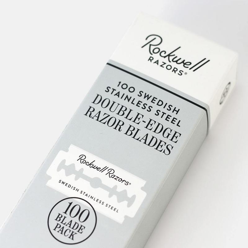 Rockwell Razors Double-Edge Razor Blades - 100-Pack
